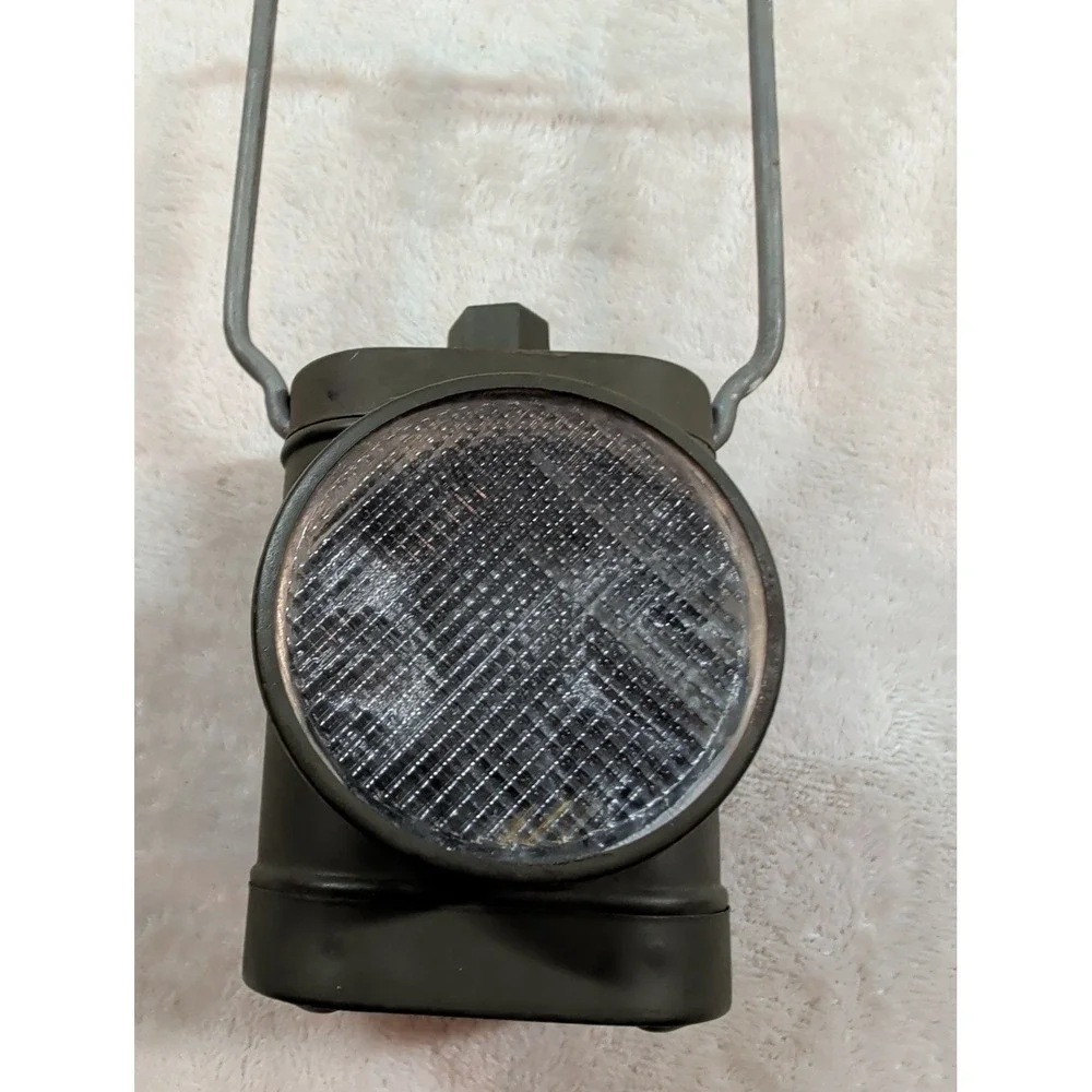 VTG Lamps‎ Electric No1 J.L. LTD British Military Signal Flashlight Olive Drab